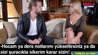 Öğretmenimin evine gittim Ekstra not vermeyince yatırıp siktim